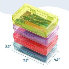 Mr. Pen transparent box detail showing clear visibility of contents for quick access