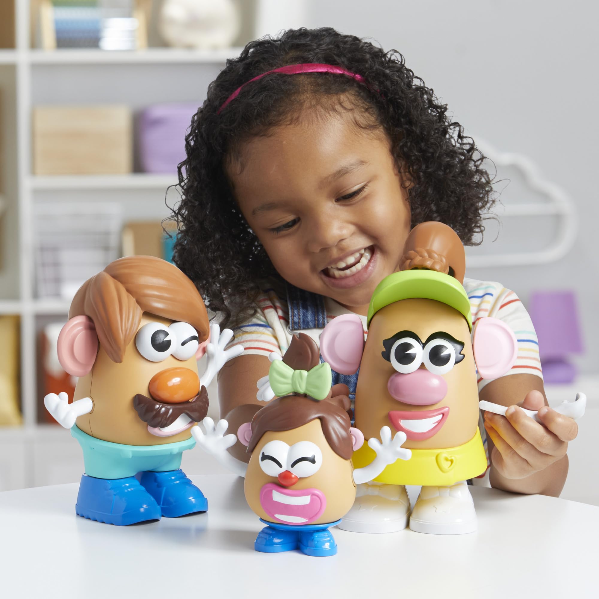 Mr. Potato Head detalle de ojos y bocas para fomentar imaginación y expresión