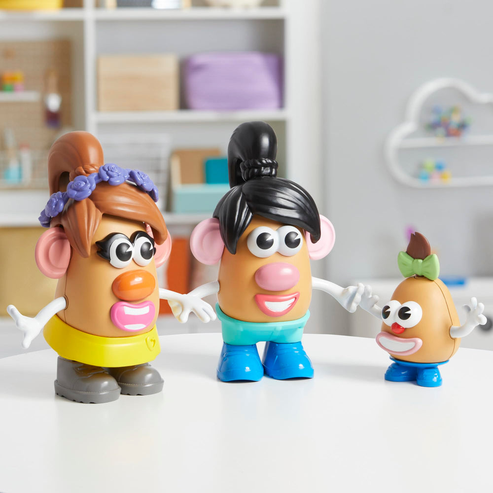 Mr. Potato Head escena en mesa de juego inspirando historias y juego prolongado