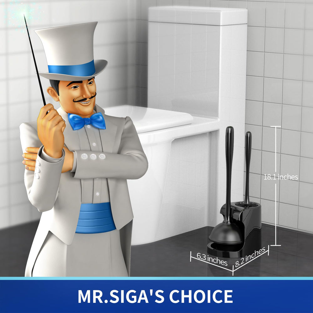 MR.SIGA close-up de campana de goma, succión potente para atascos