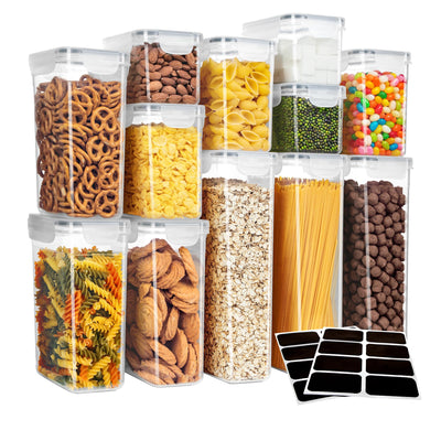 MR.SIGA front view of 12-pack showing clear containers and tidy storage benefit