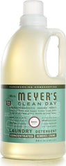 Mrs. MEYER'S botella frontal con aroma albahaca, limpieza eficaz