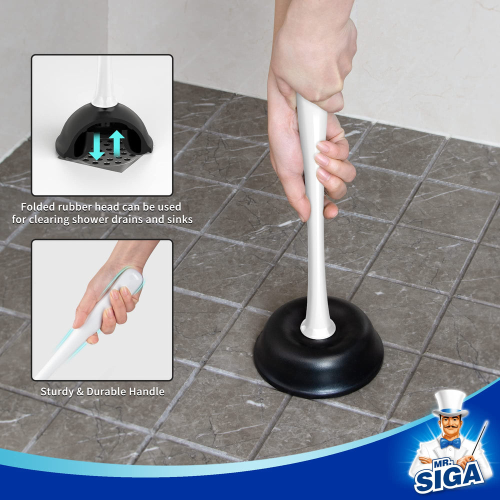 MR.SIGA tamaño del conjunto junto a accesorios, ocupa poco espacio