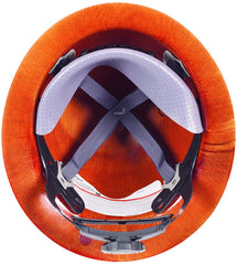 MSA Fas-Trac III detalle del acolchado mejora ventilación