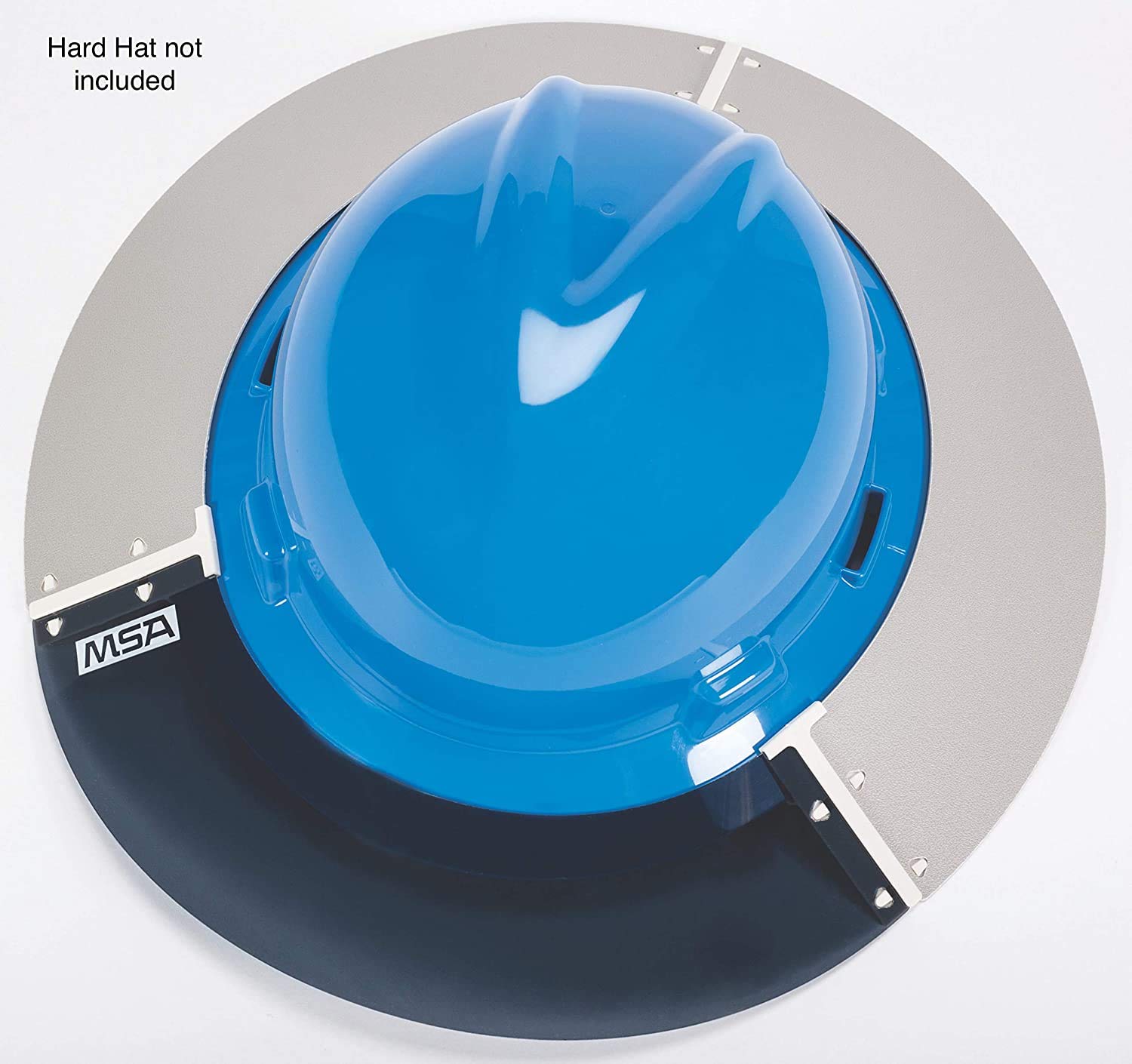 MSA Sun Shield pieza frontal de Lexan ahumado que reduce deslumbramiento