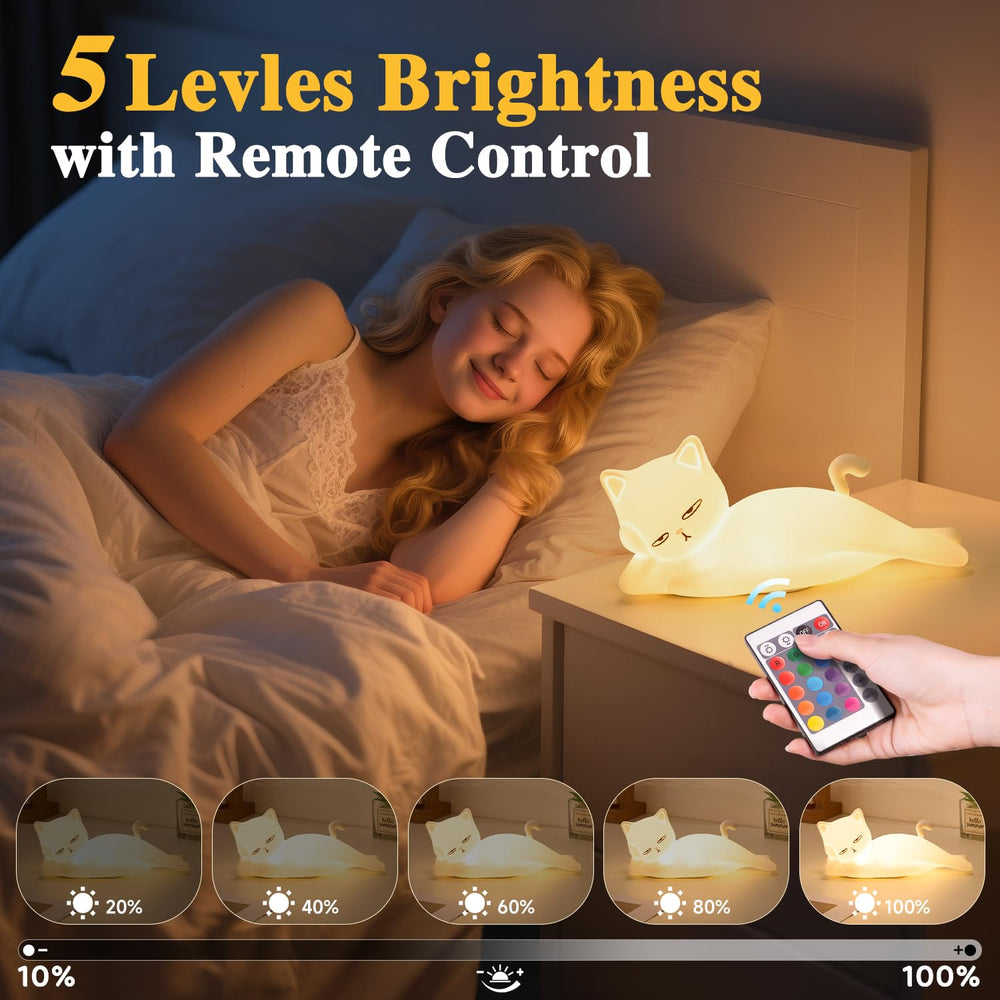 Mubarek luz cambiando entre 16 colores para crear ambientes