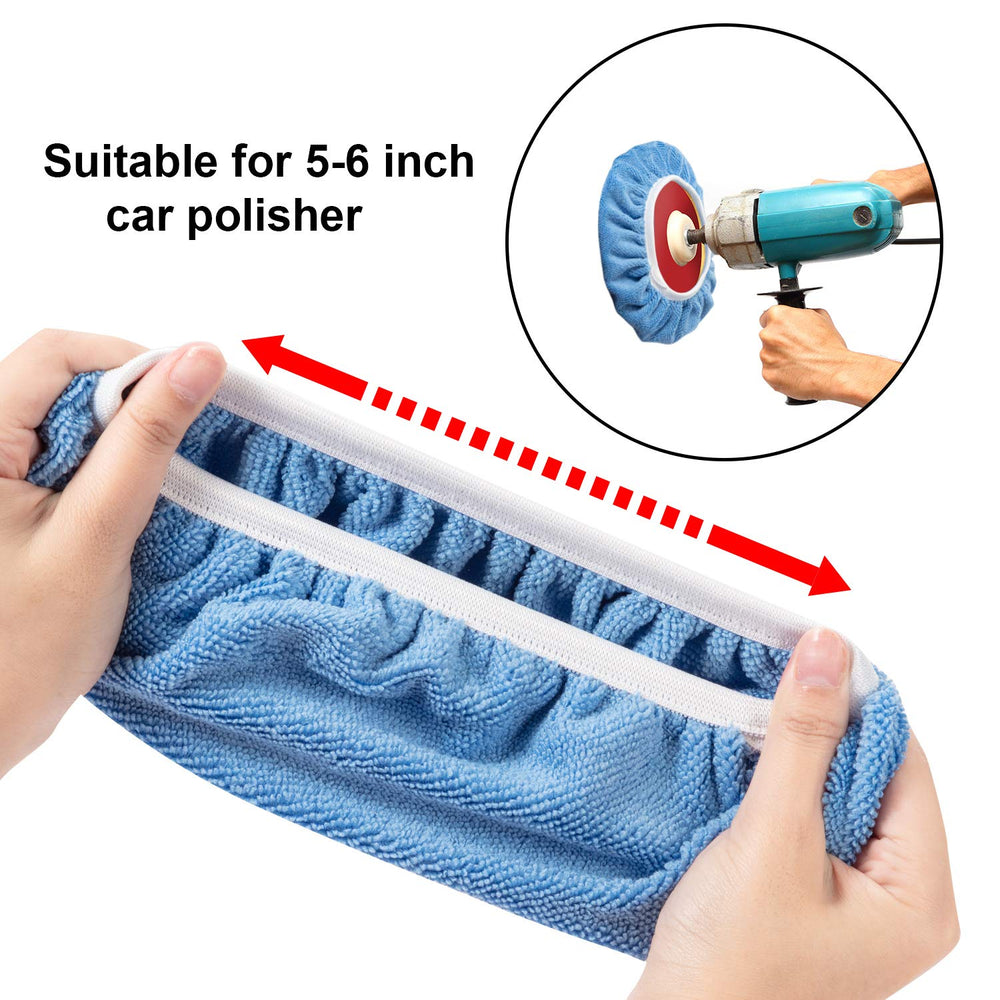 Mudder lana fleece primer plano para pulidos intensivos