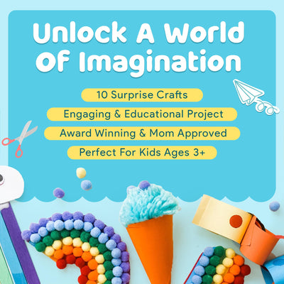 Mumaloo open box with organized slots showing separated projects for tidy play