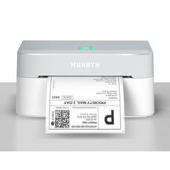 MUNBYN front view showing compact design and stable footprint benefit