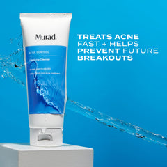 Murad textura en gel sobre piel demostrando acabado no reseco