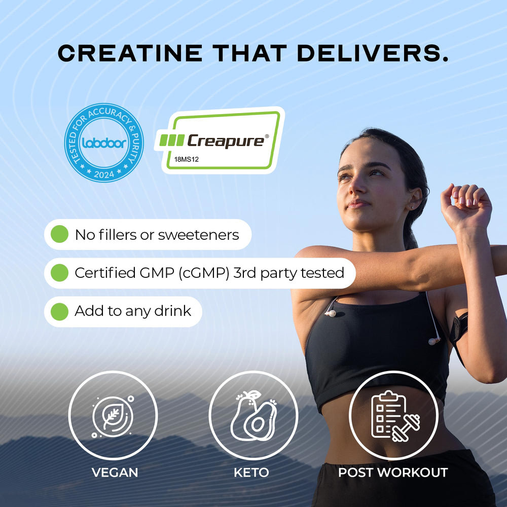Muscle Feast comparación de tamaño del envase mostrando 300 g práctico