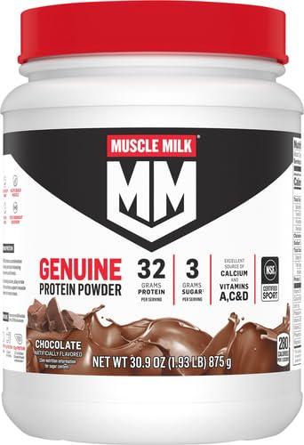 Muscle Milk scoop-medida con porción, control preciso de 32 g de proteína