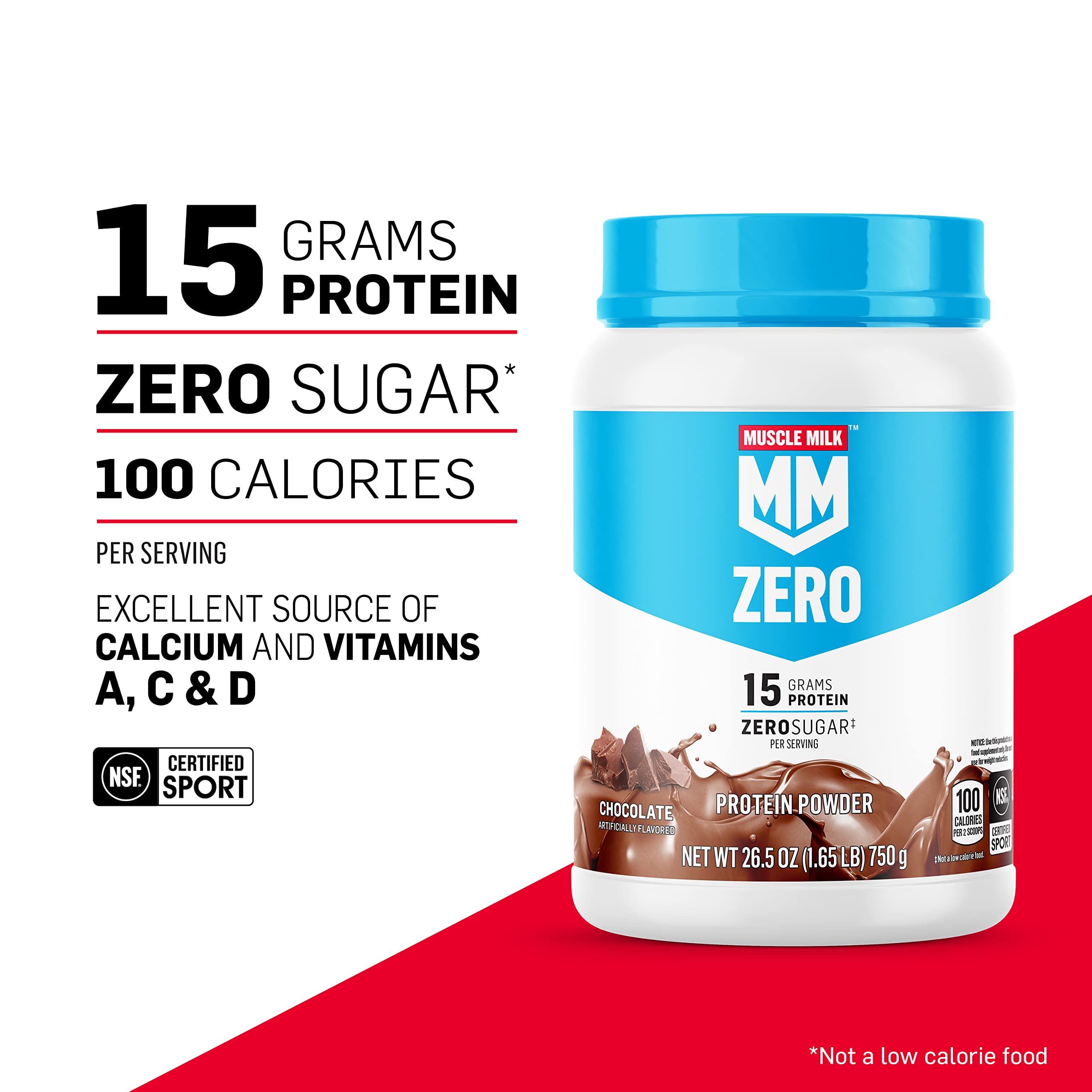 Muscle Milk polvo textura cercana para fácil mezcla y disolución