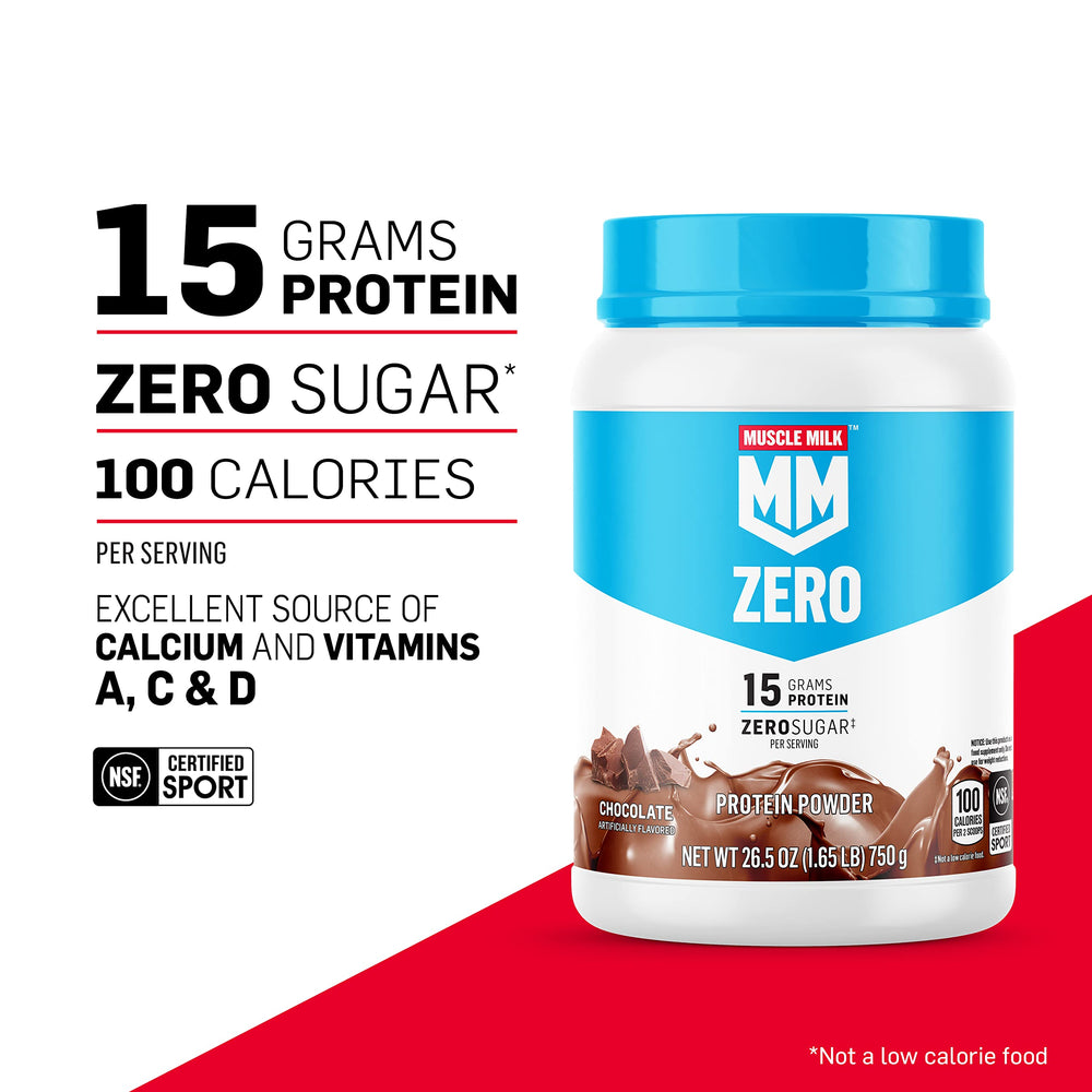 Muscle Milk polvo textura cercana para fácil mezcla y disolución