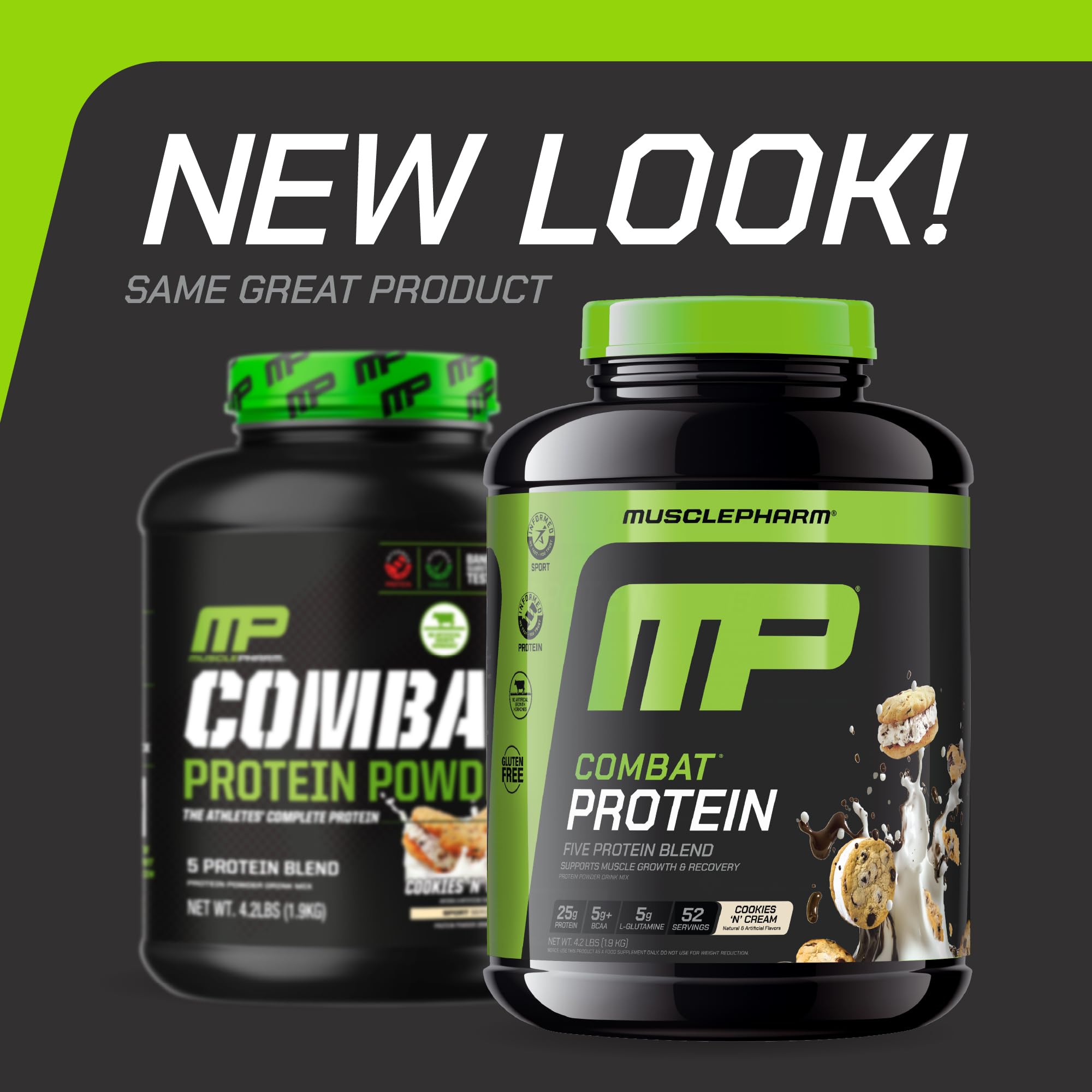 MusclePharm polvo textura cercana que muestra mezcla cremosa y fácil disolución