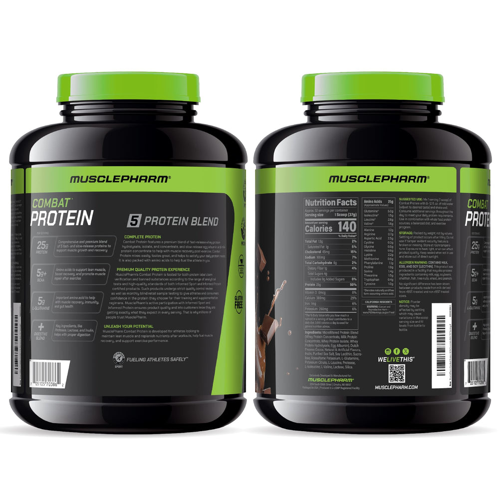 MusclePharm vaso preparado sabor Chocolate Milk listo para beber