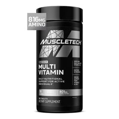 MuscleTech envase frontal mostrando 180 tabletas y beneficio de suministro para 60 días