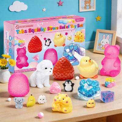Muxiziu colección variada de figuras kawaii perfecta para intercambio