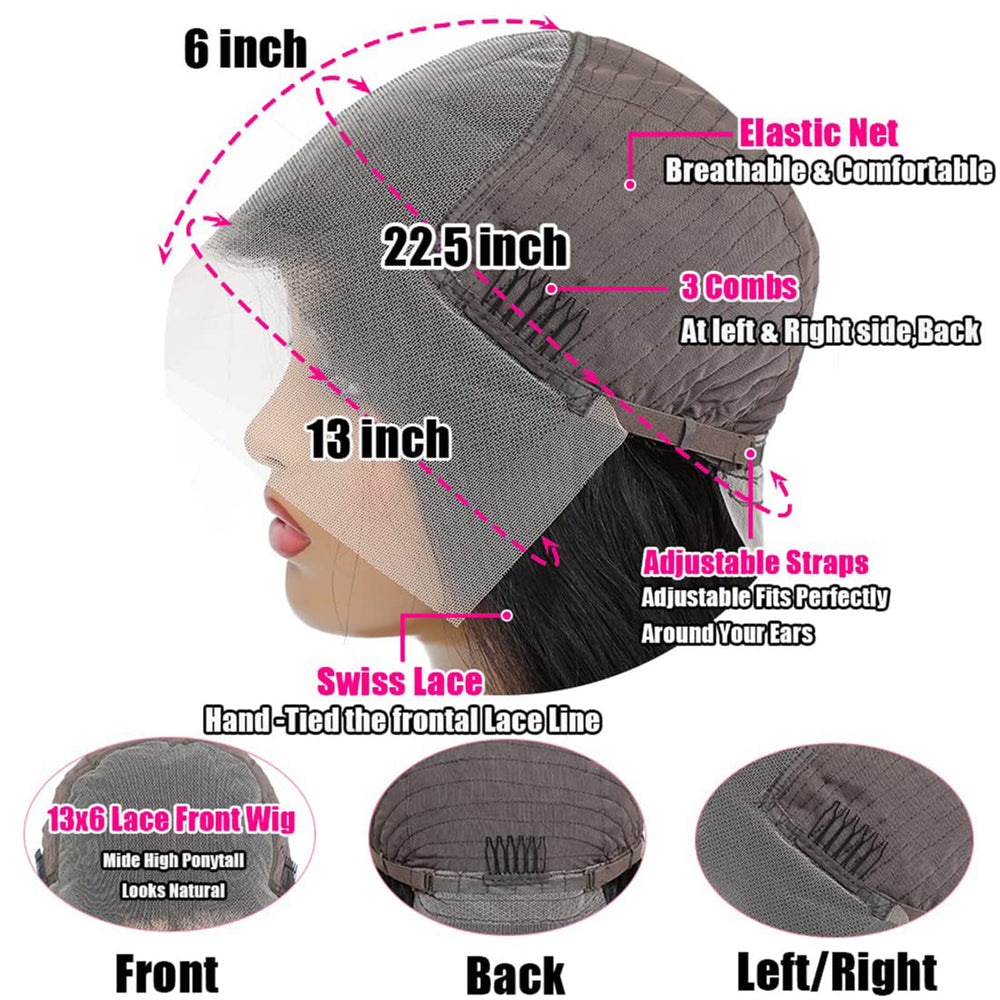 MUZOJET side profile on mannequin showing natural volume and wave definition