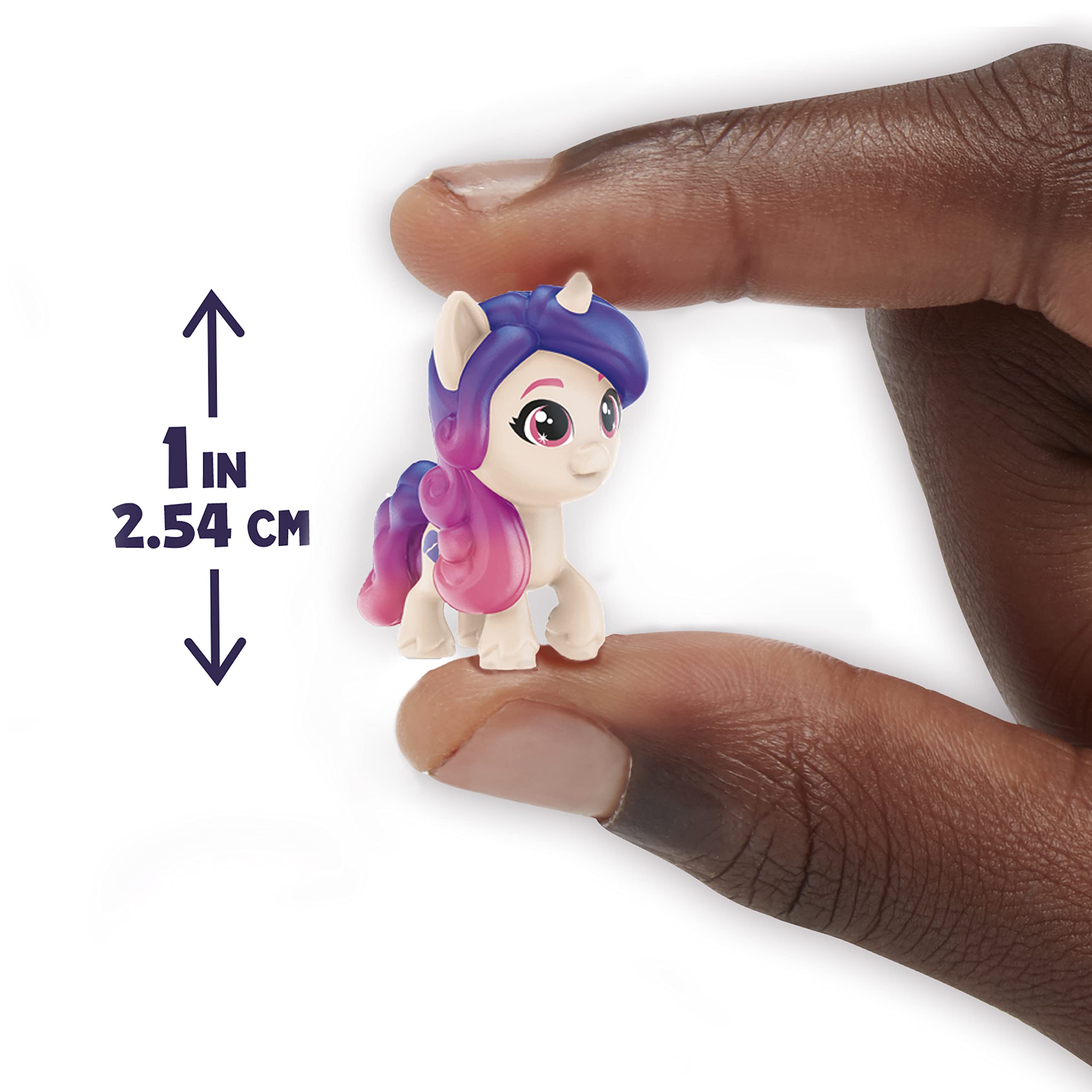 My Little Pony detalle de figura con acabado brillante que destaca elementos coleccionables