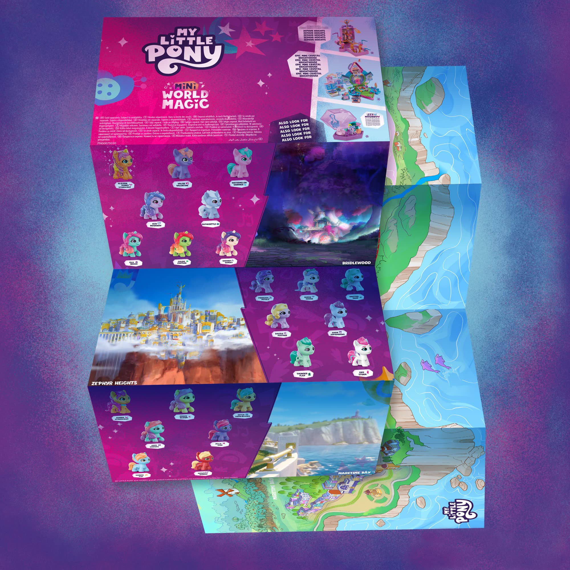 My Little Pony escena de juego sobre mesa fomentando narración y juego compartido