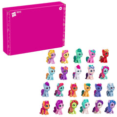 My Little Pony 22 figuras dispuestas en grupo para jugar y organizar escenas