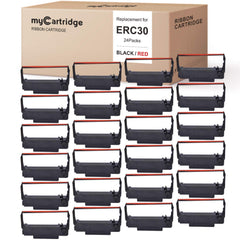 myCartridge embalaje frontal mostrando 24 cintas y ahorro