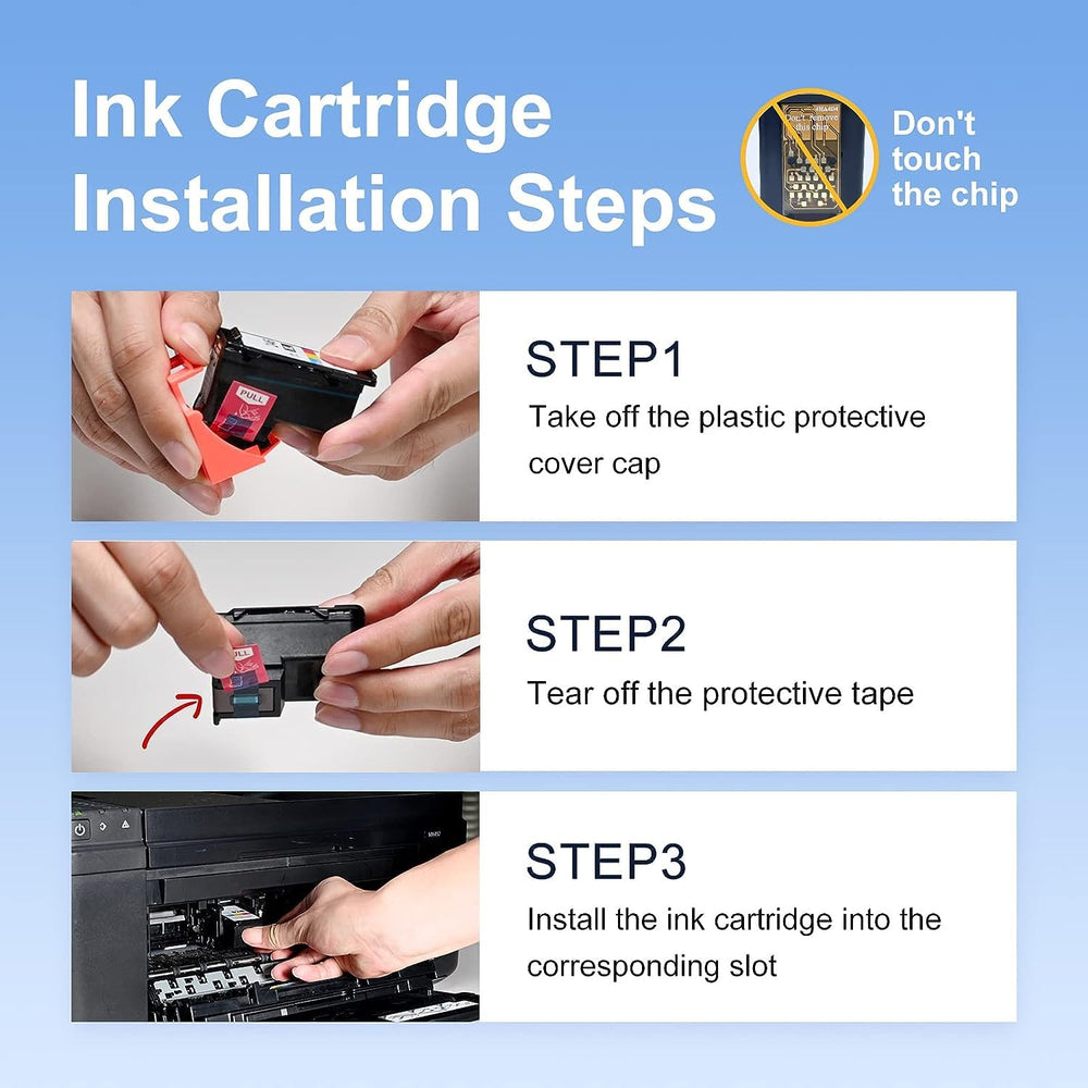 myCartridge SUPRINT cartridge installed in Canon printer for easy plug-and-play use