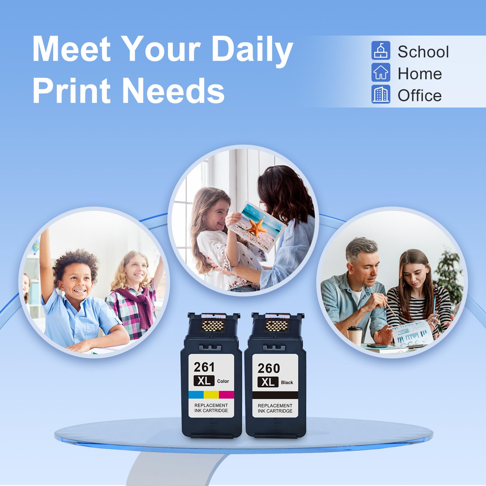 myCartridge SUPRINT in a home office setting reducing cartridge change interruptions