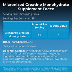 MYOXCIENCE polvo Creavitalis disolviéndose rápido en agua