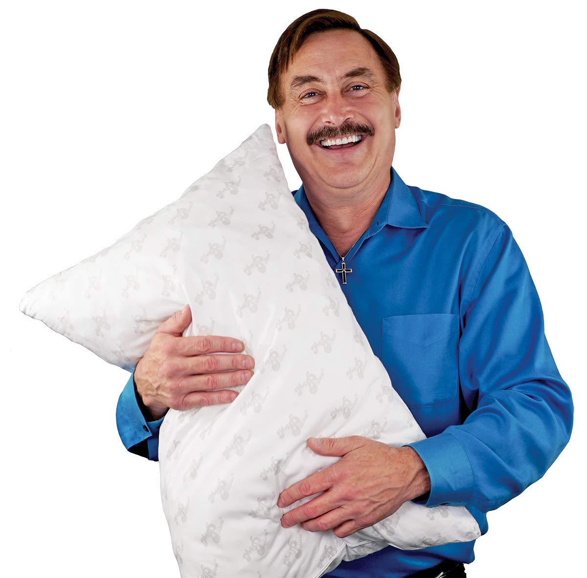 MyPillow rolled for shipping demonstrating compact packaging advantage