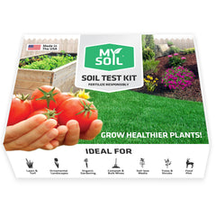 MySoil single-use sample tube and instructions for accurate collection