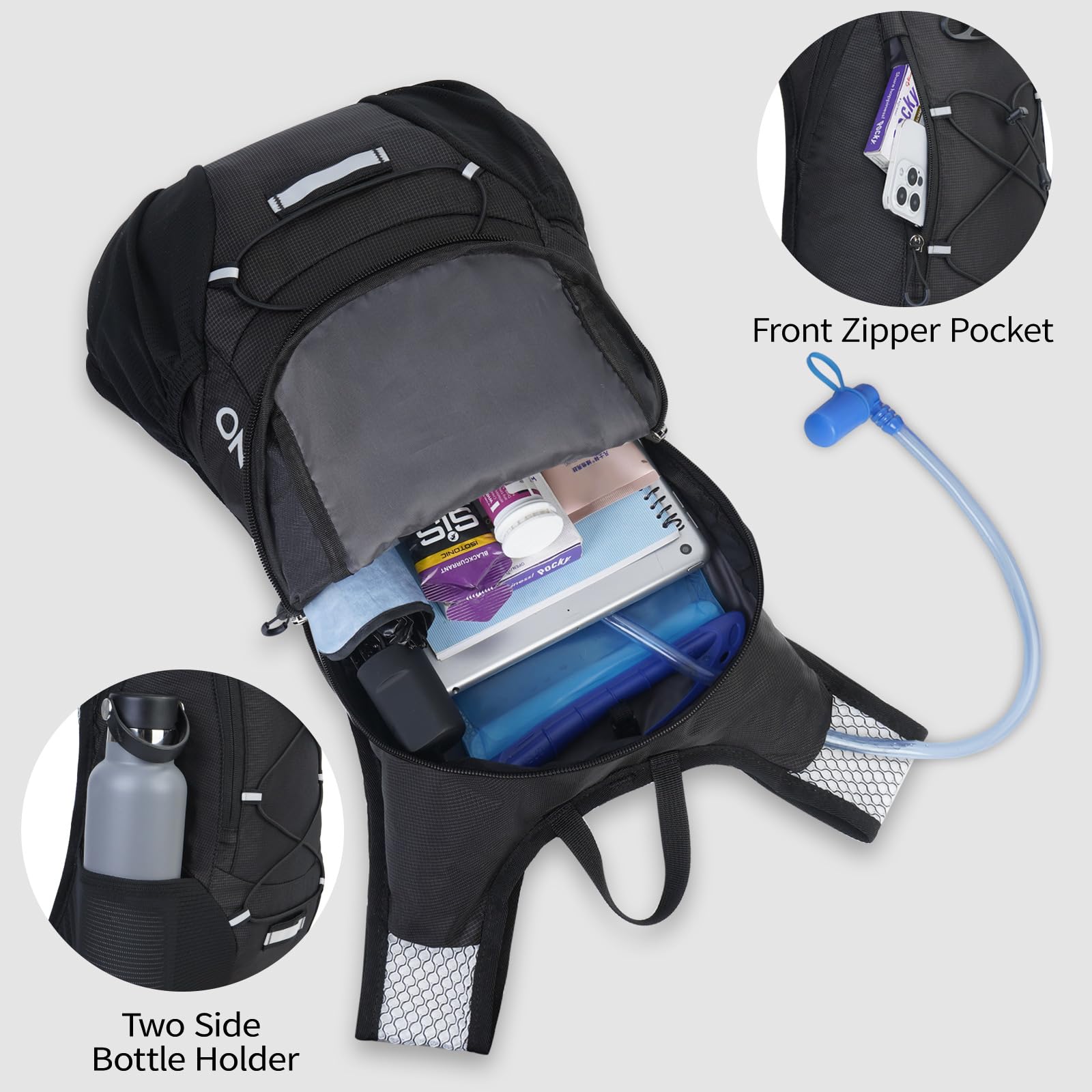 N NEVO RHINO tirantes ajustables que ofrecen agarre estable y fit personalizado