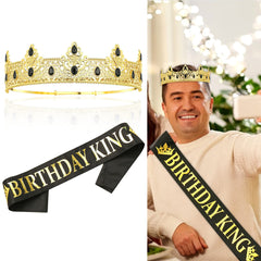 NA King Crown primer plano rhinestones brillantes para fotos