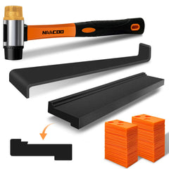 NAACOO kit frontal mostrando todas las herramientas y beneficios de instalación