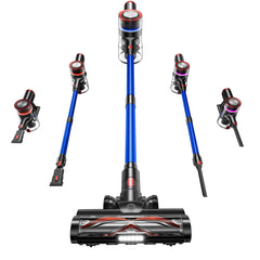 NADALY front view showing compact stick design and ergonomic handle benefit: easy storage
