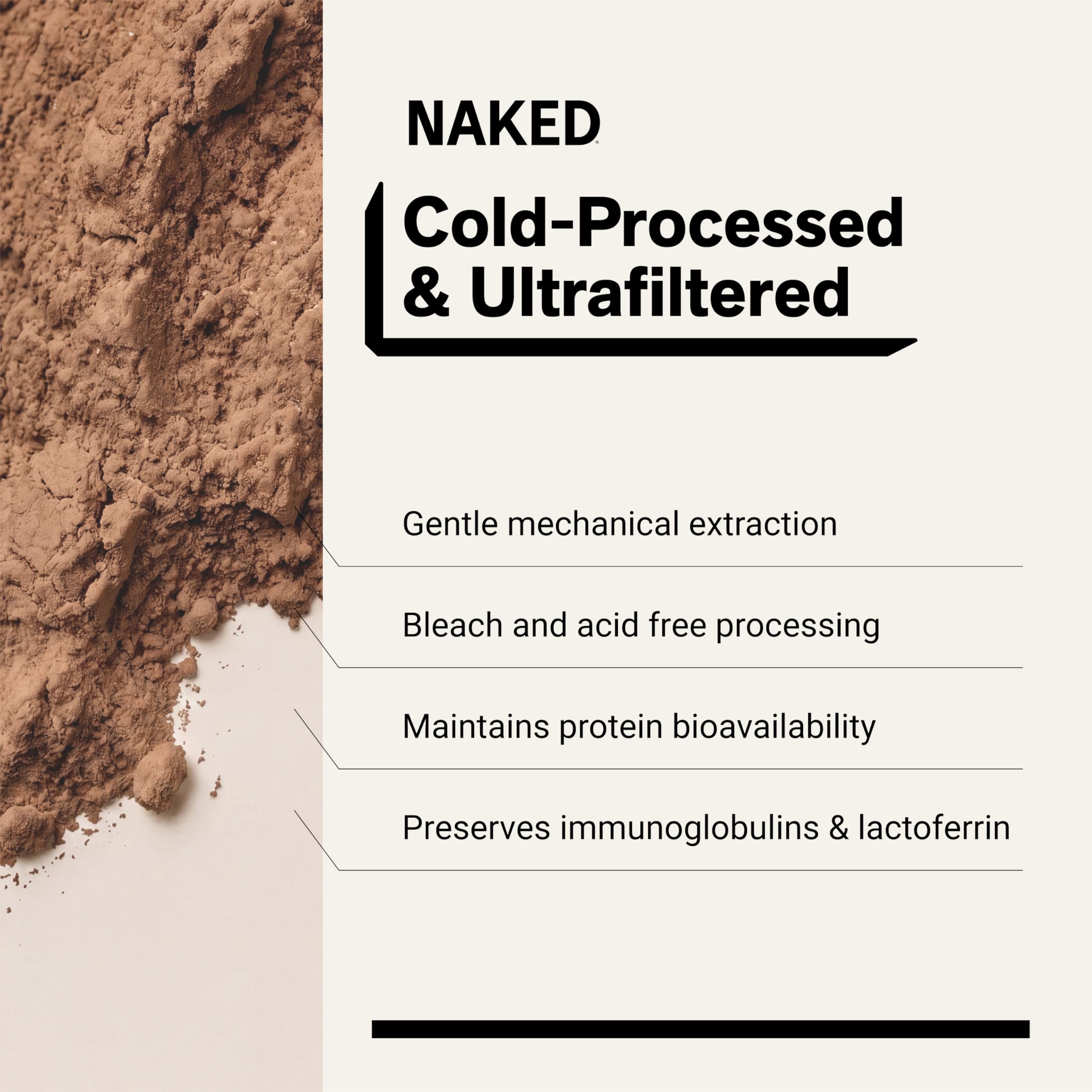 NAKED batido de chocolate en vaso listо para consumo post entreno