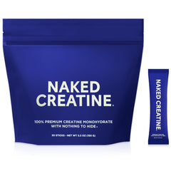 NAKED envase frontal mostrando sticks y beneficio de dosificación precisa