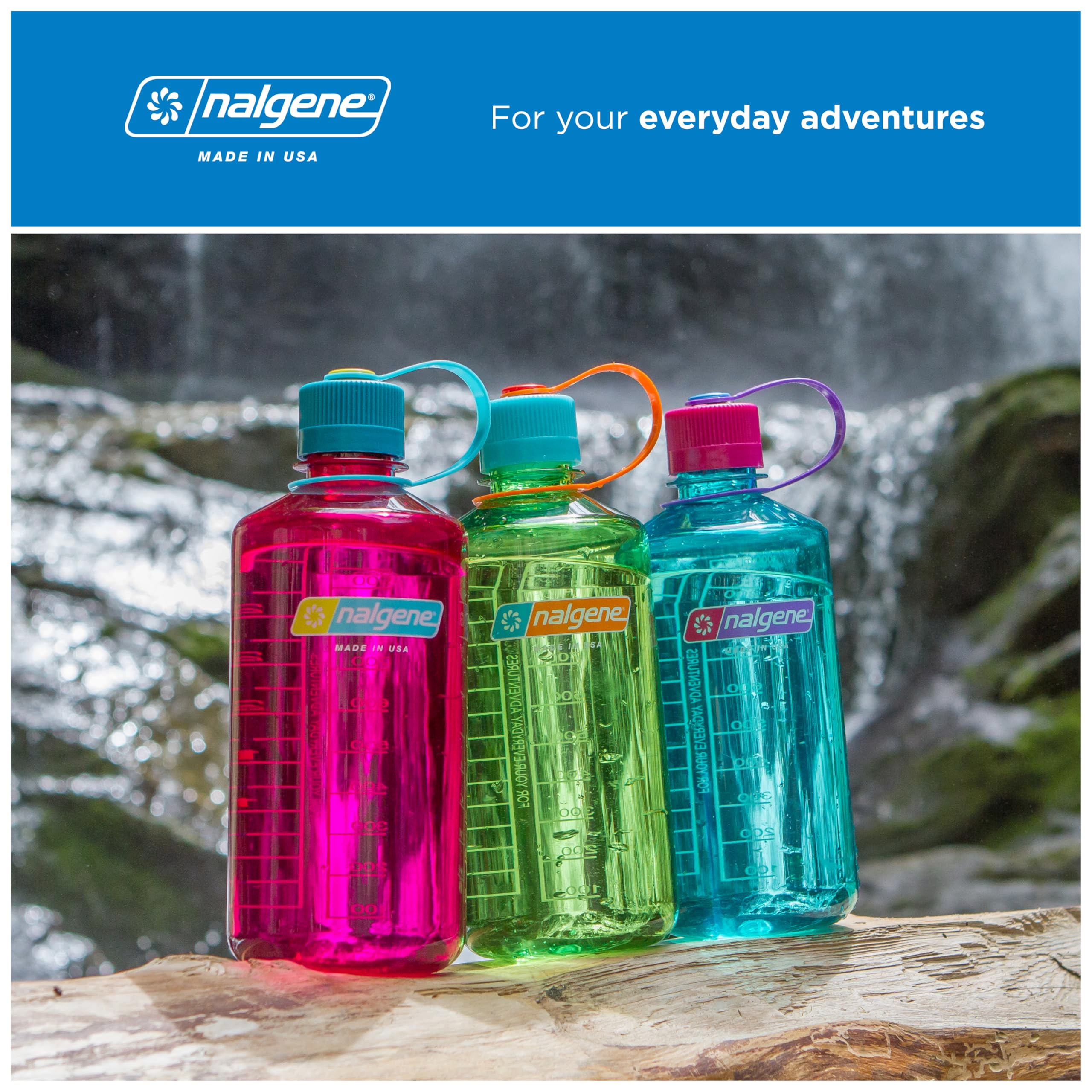 Nalgene botella con hielo en congelador, apta para frío extremo y conservar bebidas