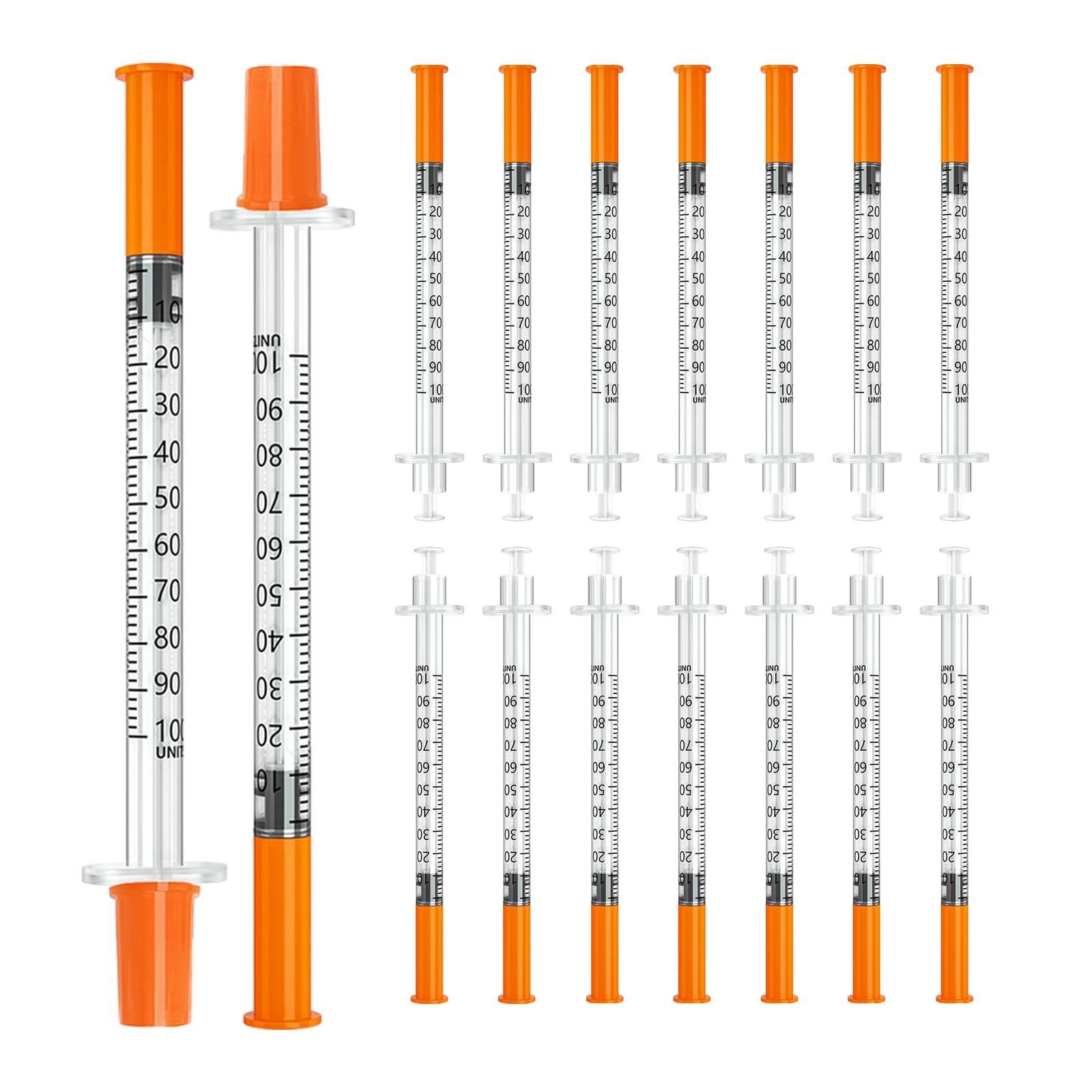 Napelio jeringa 1 ml vista frontal y lateral beneficio precisión