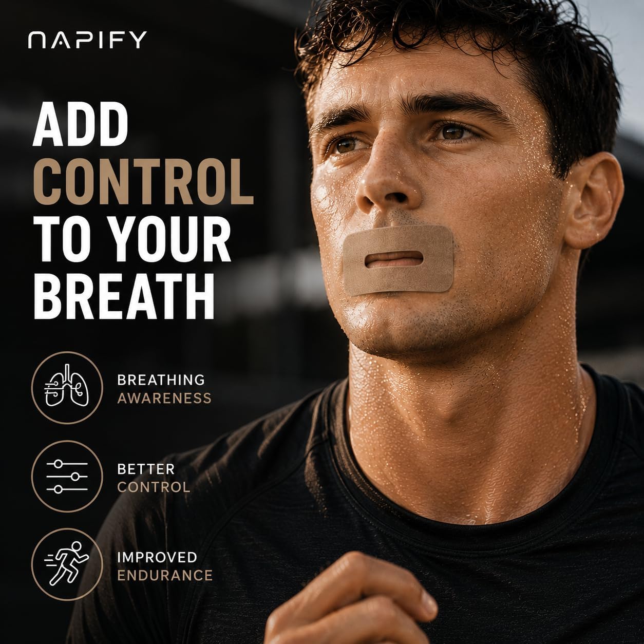 Napify detalle de textura de la cinta suave y cómoda para la piel
