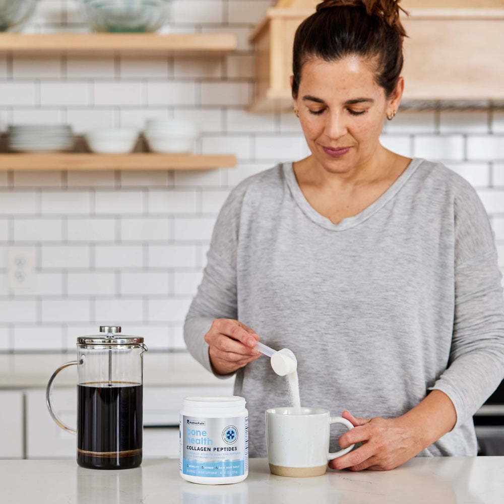 NativePath jar on kitchen counter showing everyday use and lifestyle compatibility
