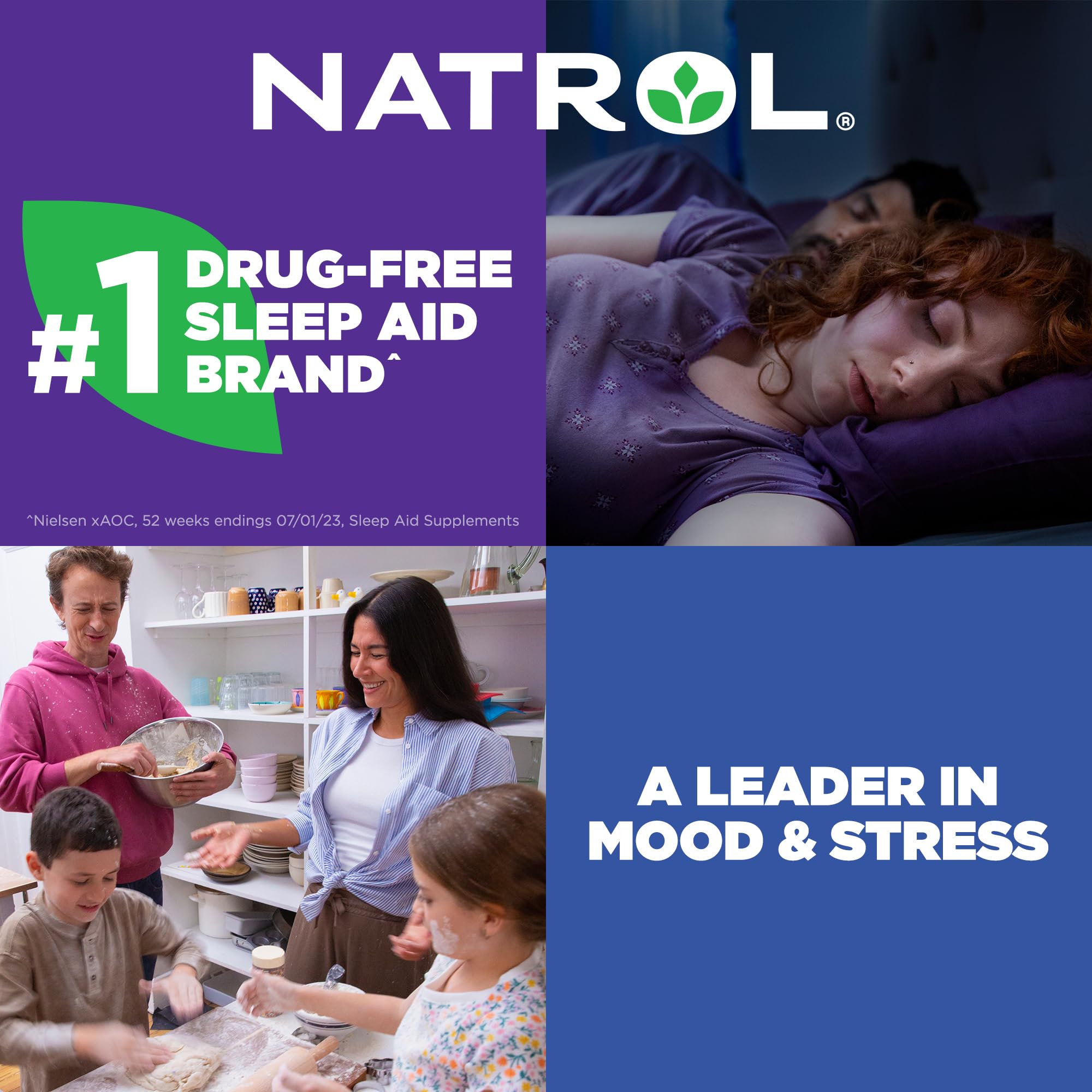 Natrol estilo de vida activo con botella y mochila destacando portabilidad