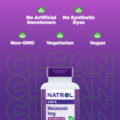 Natrol botella abierta con 200 tabletas, suministro prolongado