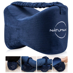 NATUMAX vista frontal del cojín ergonomico y su forma de soporte