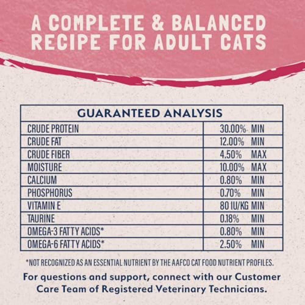 Natural Balance gato comiendo en cocina que ilustra aceptación y disfrute del alimento