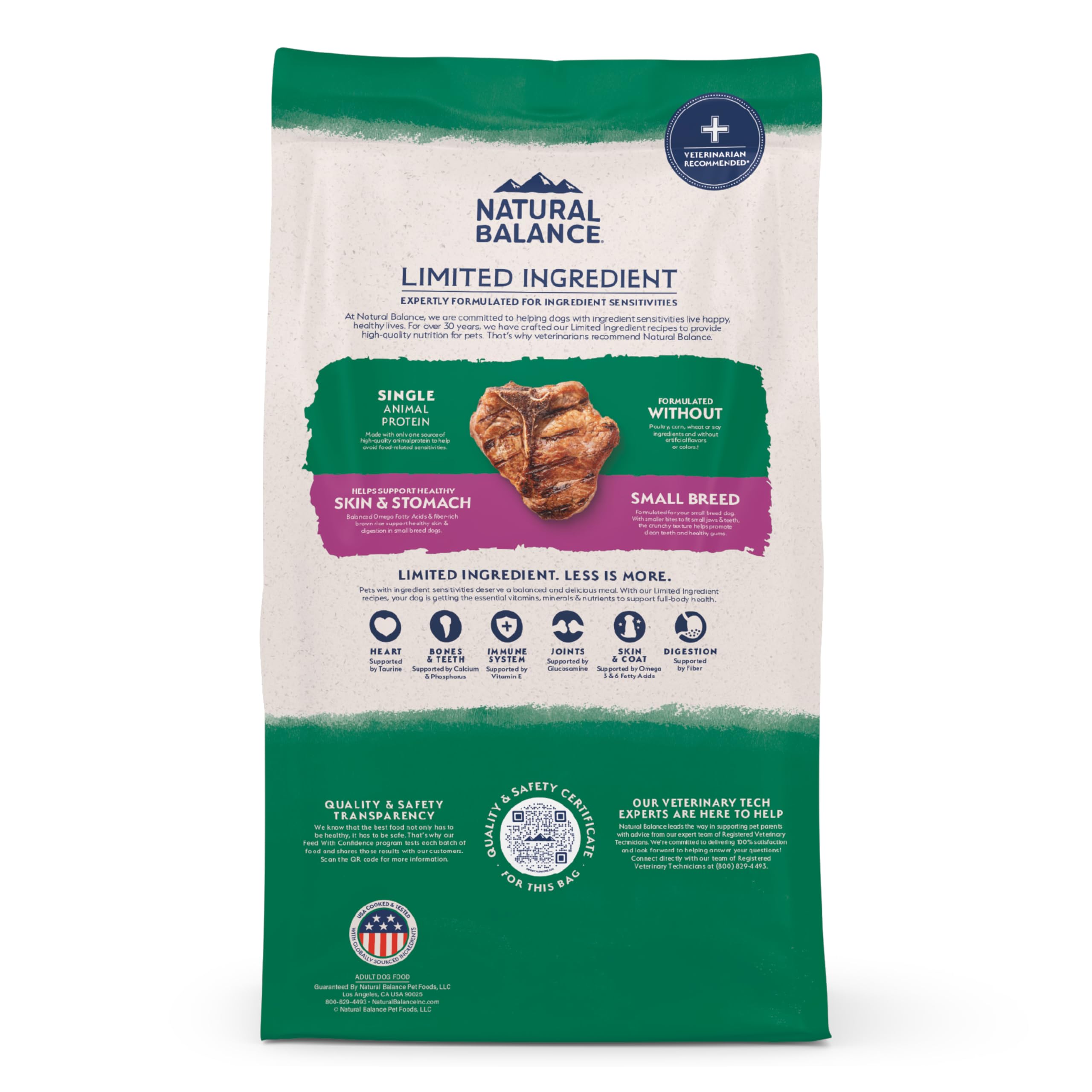 Natural Balance product in lifestyle setting supporting active dogs