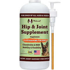 Natural Dog Company envase frontal mostrando 16 oz y etiqueta legible
