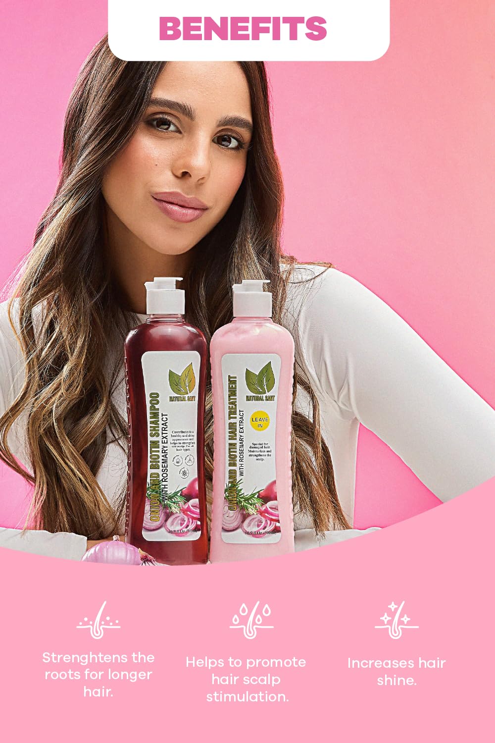 Natural Sant champú en uso sobre cabello en el lavabo limpiando suavemente