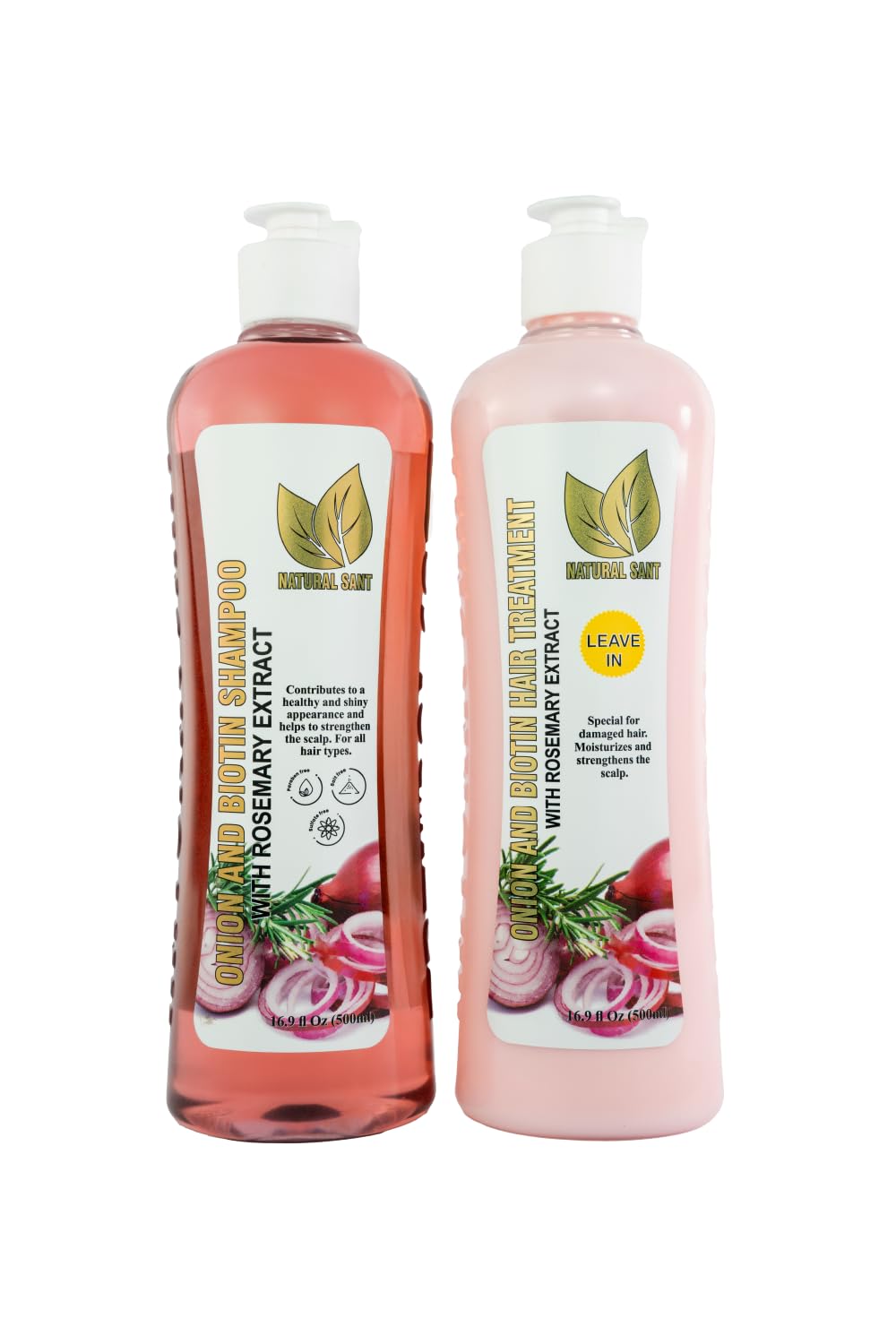 Natural Sant frasco frontal mostrando set y beneficios visibles